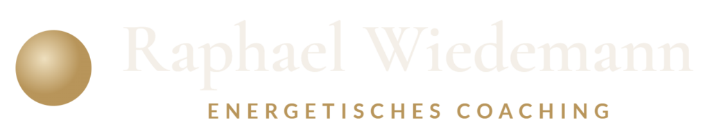 Raphael Wiedemann – Energetisches Coaching, Logo hell